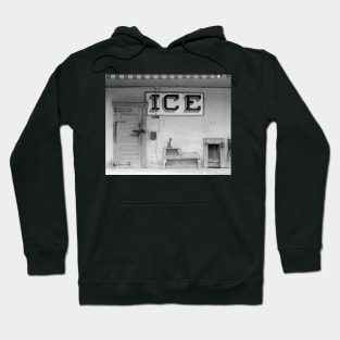 Texas Ice House, 1939. Vintage Photo Hoodie